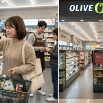 在韩国怎么逛 Olive Young?第一次来韩国必看的真实购物指南 Tourists shopping for Korean cosmetics at Olive Young