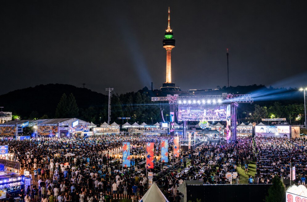 daegu chimac festival foreign visitors cheers