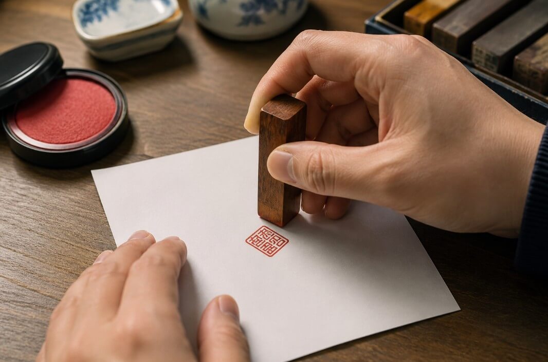 english korean name seal samples