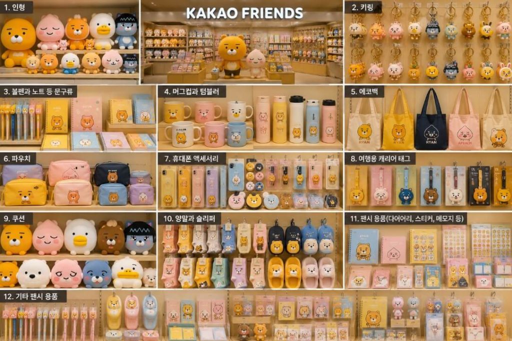kakao friends character merchandise
