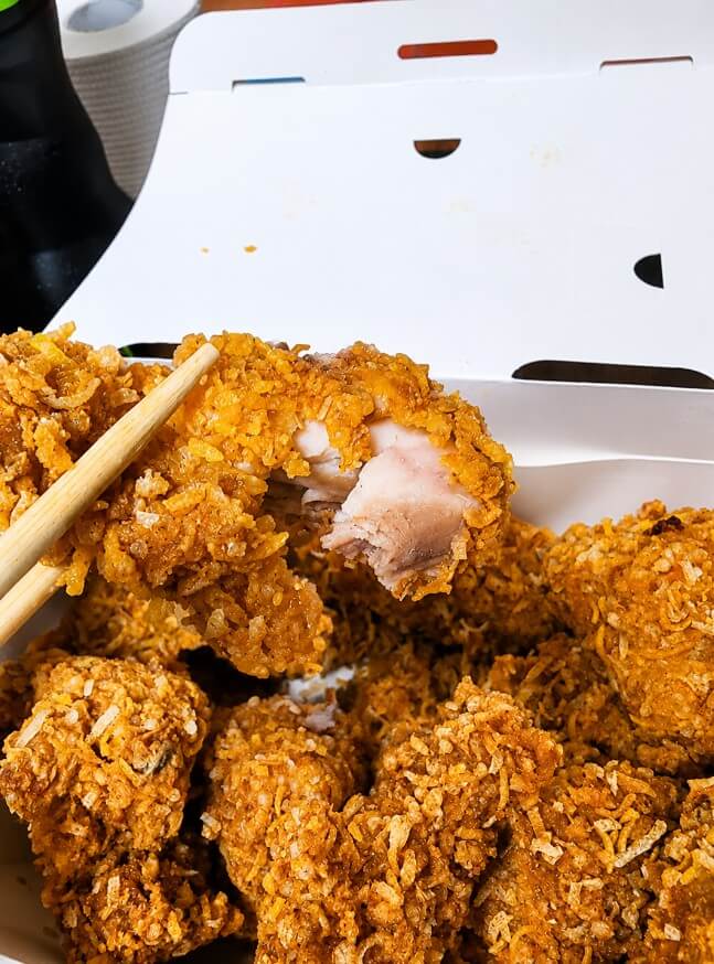 korean bbq chicken platter