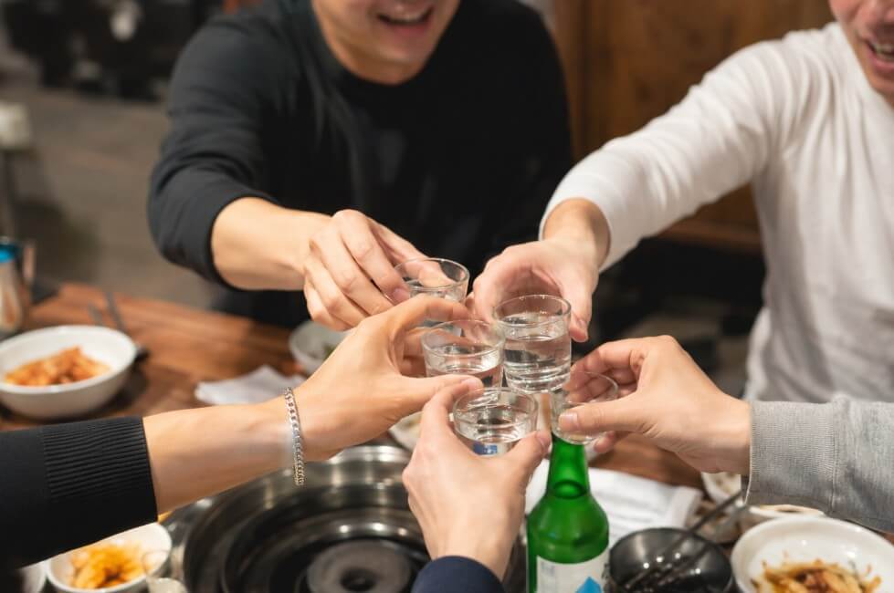 korean company dinner toast culture